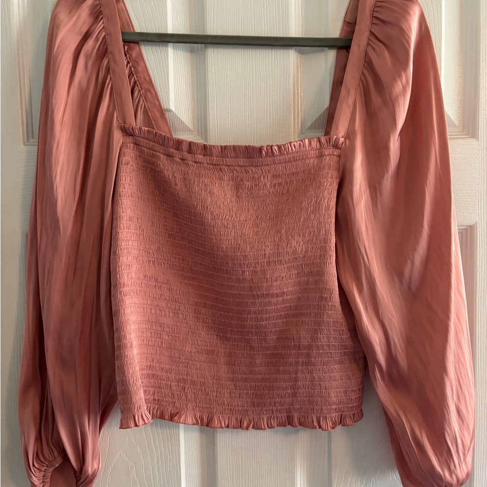 J. Crew Elegant Salmon Women's Top